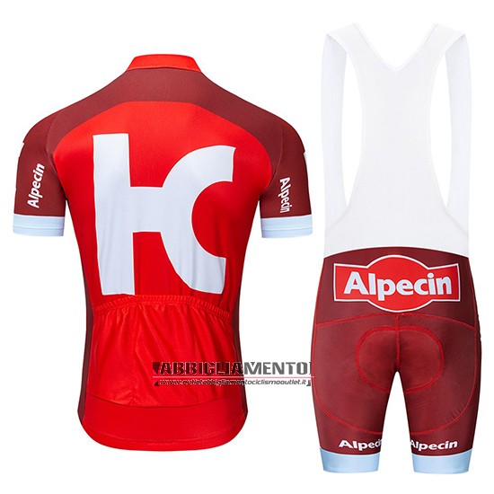 Abbigliamento Katusha Alpecin 2019 Manica Corta e Pantaloncino Con Bretelle Rosso Bianco - Clicca l'immagine per chiudere